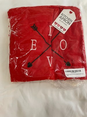 Design Imports Love Kitchen Apron New with Tags Adjustable Fits Most-image