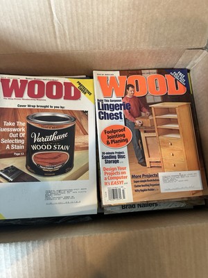 Lot Of 46 Better Homes And Garden Wood Magazine 1994-2015-image