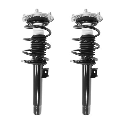 Front Pair Complete Struts & Spring Assemblies for 2012-2016 BMW 328i RWD-image
