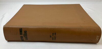 VINTAGE Better Homes and Gardens September-February 1947-1948 Library Bound-image