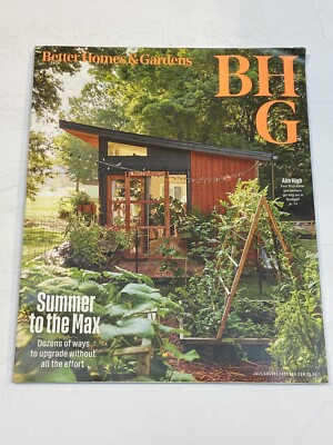 Better Homes Gardens Magazine July Aug 2023 Summer to the Max Upgrade First Time-image