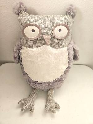 Pier 1 Imports Roxie Grey Owl Bird 16