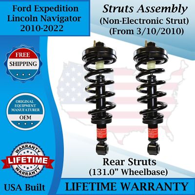 Monroe Genuine OEM Rear Struts For 2010-2022 Ford Expedition/ Lincoln Navigator-image