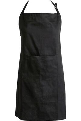 Design Imports Plus Size Chef Apron Black-image