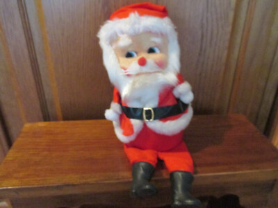 Vintage Santa Musical Mechanical - Wind up - Works 8