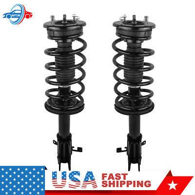 Pair Front Struts Shocks w/Coil Spring For 2007-2010 Ford Edge Lincoln MKX-image