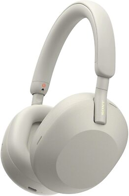 Sony WH-1000XM5/S Wireless Industry Leading Noise Canceling Bluetooth Headphones-image
