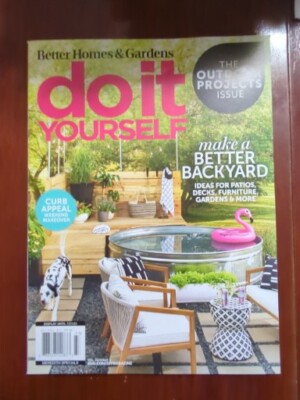 Better Homes Gardens DO IT YOURSELF SUMMER 2023 Outdoor Projects Issue RP-image