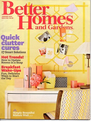 2013 :: Better Homes & Gardens :: January :: Quick Clutter Cures Smart Solutions-image