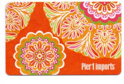 Pier 1 Imports Designs Gift Card No $ Value Collectible-image