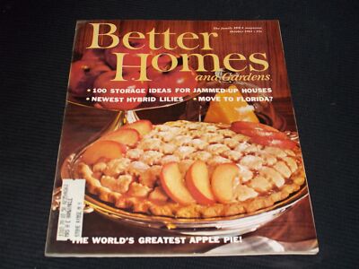1961 OCTOBER BETTER HOMES & GARDENS MAGAZINE NICE COVER & ADS - H 1344-image