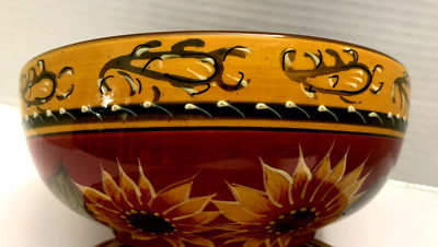 PIER 1 IMPORTS  Sunflower  BOWL   7