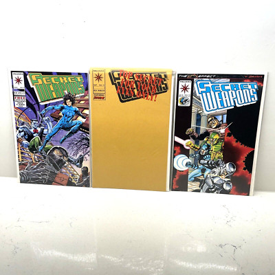 Secret Weapons #9 11 13 Lot of 3 Comics (Valiant Comics August 1994)-image