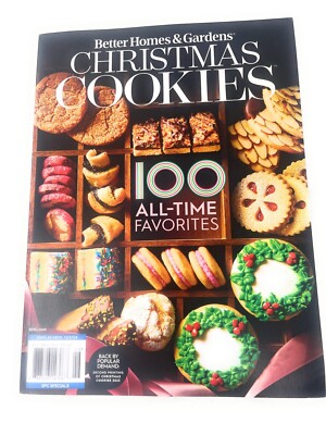 Better Homes & Gardens Magazine Christmas Cookies 100 All Time Favorites New-image