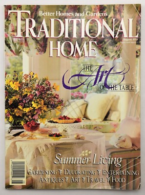 Traditional Home by Better Homes and Gardens - August 1991 Art Table Summer-image