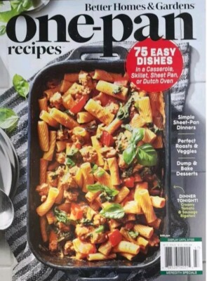 One-Pan Recipes- Better Homes & Gardens Magazine- BRAND NEW-image