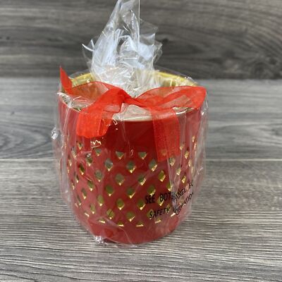 Mainstays 5 piece Red Gift Set Tealight Candle Holder Holiday Gift Party-image