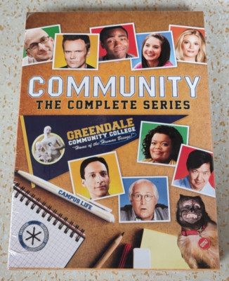 Community: The Complete Series (DVD,12-Discs) New Sealed-image