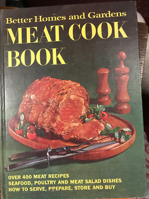 Better Homes And Gardens Meat Cook Book (Hardcover) 1968-image