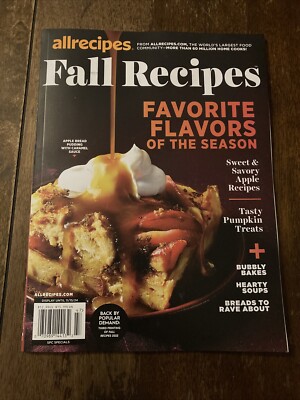 Allrecipes Magazine Fall Recipes Back By Popular Demand Third Printing -image