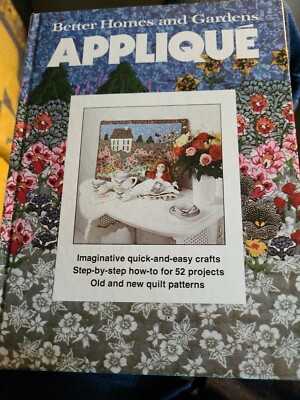 Better Homes and Gardens Applique by Better Homes and Gardens Editors-image