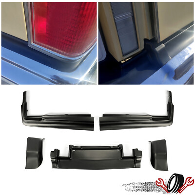 For 1976-1979 77 78 Cadillac Seville Rear Bumper Fillers COMPLETE Kit Set 5 pcs-image