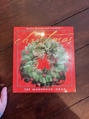 Better Homes And Gardens Christmas 101 Wondrous Ideas Paperback Craft Book-image
