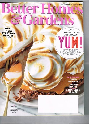 Better Homes and Gardens Magazine November 2020-image