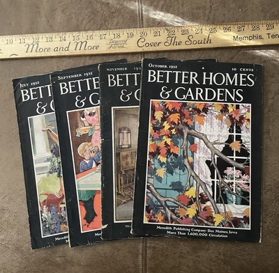Four Better Homes & Gardens — 11/29 7/32 9/32 10/32-image