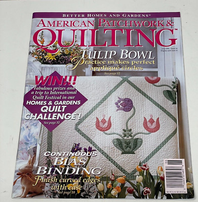 Better Homes & Gardens American Patchwork and Quilting Magazine June 1995 #14-image