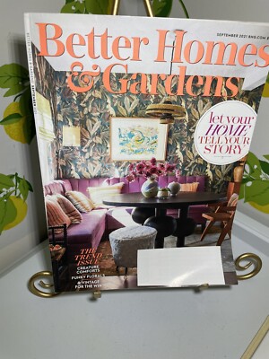 Better Homes & Gardens September 2021 The Trend Issue-image