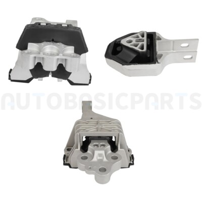 For 2013-2016 Dodge Dart 2.0L 2.4L 3 Pcs Engine Motor & Trans Mount-image