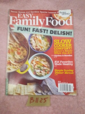 Easy Family Food Magazine / 2015  Better Homes and Gardens Special / Slow Cooker-image