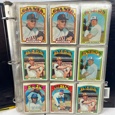 1972 Topps Baseball #269-#536 You-Pick Complete-Your-Set. Bulk Discounts EX-NM+-image