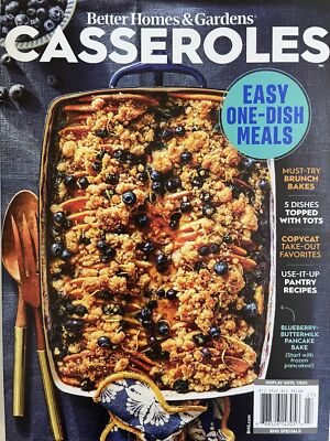 Better Homes & Gardens Magazine – Casseroles – Easy, One Dish Meals-image