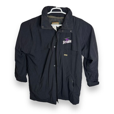 Vintage Stren Fishing Racing Jacket Stren X Remington Black Jacket Size Large-image