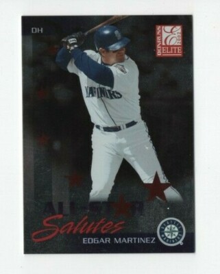 2002 Donruss Elite All-Star Salutes EDGAR MARTINEZ MARINERS #20 1089/1997-image