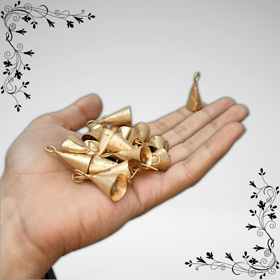 100 Mini Rustic Cowbells Garden Wind Chimes Bells Minimalists Bulk & Wholesale-image