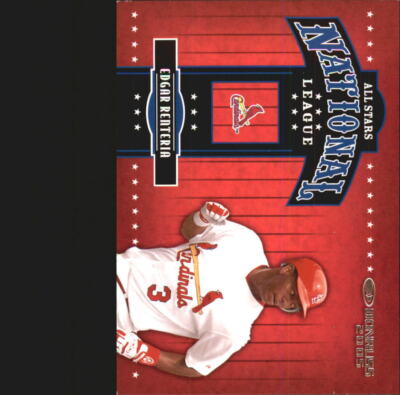 2005 Donruss All-Stars NL #3 Edgar Renteria /1000 - NM-MT-image
