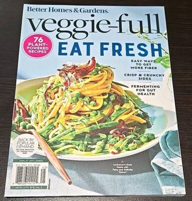 Better Homes & Gardens Veggie-Full Magazine 2024 76 Recipies-image