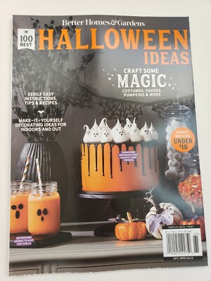 Better Homes & Gardens Halloween Ideas November 2021 Magazine Craft & Magic-image