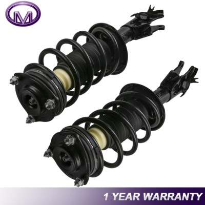 Pair Front LH & RH Struts & Coil Spring For 2006-2011 Acura CSX Honda Civic-image