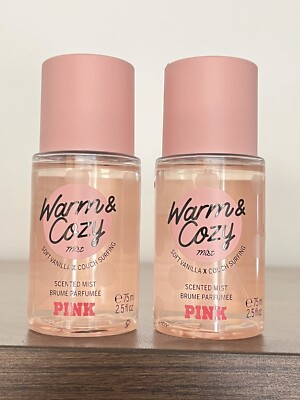 Victoria's Secret 2 PINK Warm & Cozy Mist 2.5 fl oz Without Essential Oils-image