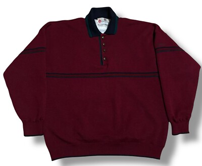 Vintage Proquip Wind Stopper Sweater Sz XL Gore WS England Pullover Wool Blend-image