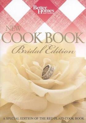 New Cook Book Bridal (Better Homes  Gardens Plaid) - Hardcover - VERY GOOD-image
