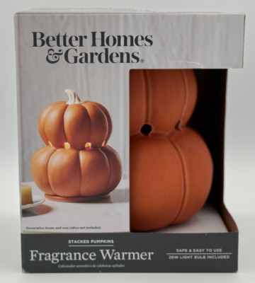 Better Homes & Gardens Stacked Pumpkins Fragrance Warmer - Brand New!!!!-image