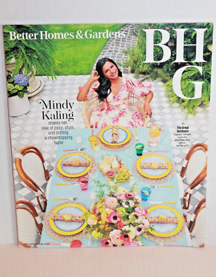 Better Homes & Gardens June 2023 Magazine Back Issue - Mindy Kaling-image