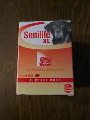 Senilife XLG Nutritional Supplement for Elderly Dogs  Over 50 lbs 30ct-image