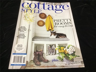 Better Homes & Gardens Magazine Cottage Style Pretty Rooms for Easy Living-image