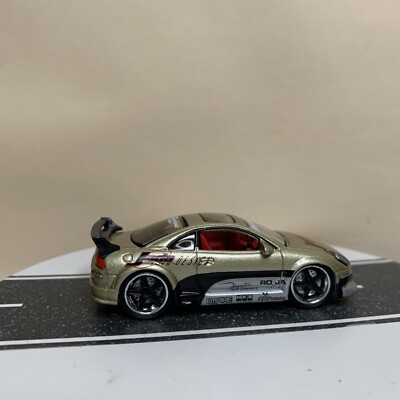 Jada Toys Import Racer Design 2003 Mitsubishi Eclipse Coupe Light Gold 1:64 NM-image